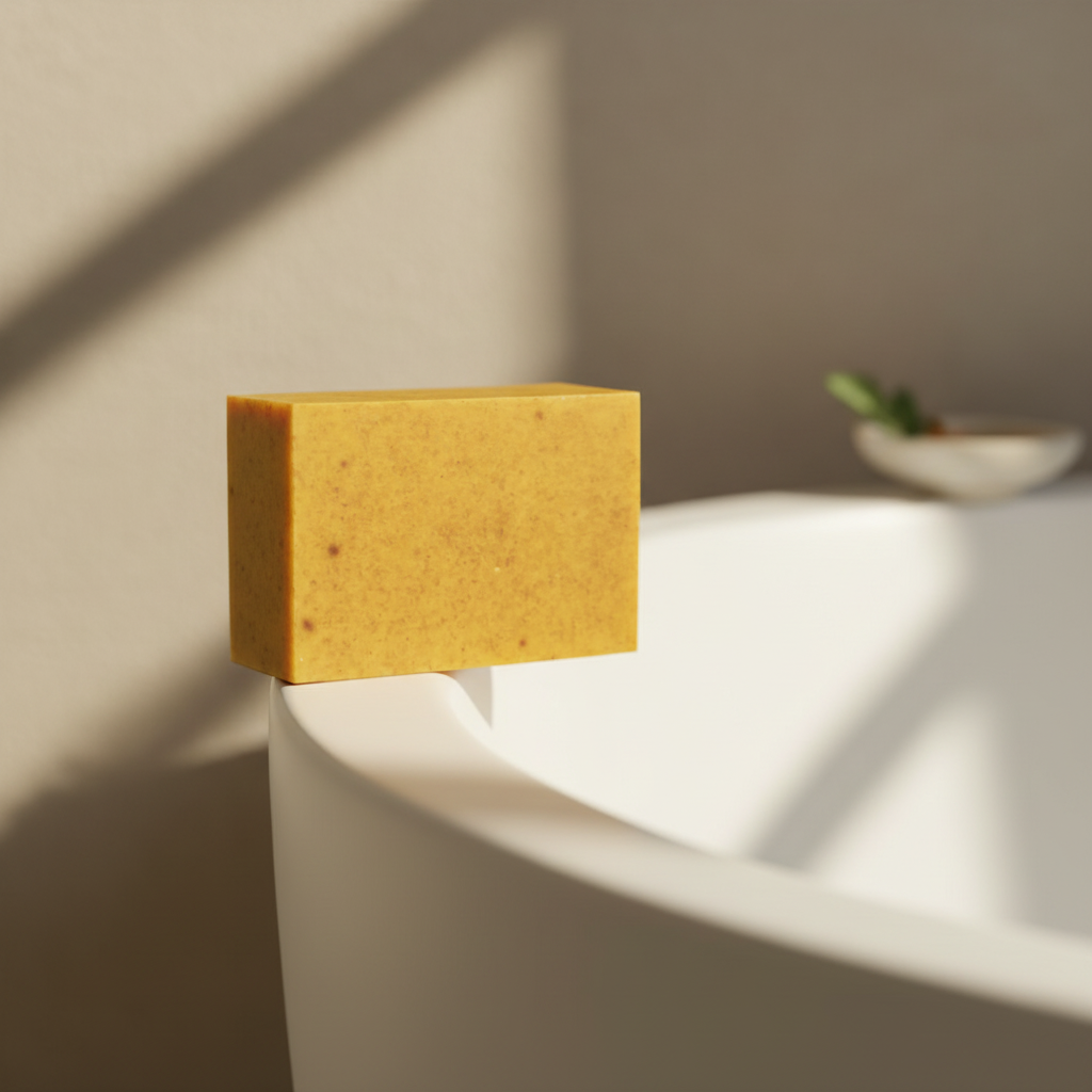 Turmeric & Ginger Handmade Soap – Face Cleanser